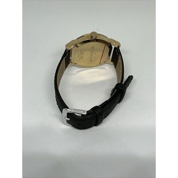 Burberry BU9134 Women's Black Leather Strap Analog Dial Quartz Wrist Watch HME94 - Picture 10 of 11